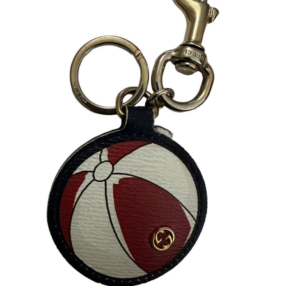 Gucci Beach Ball Keyring, Pre-Owned Condition